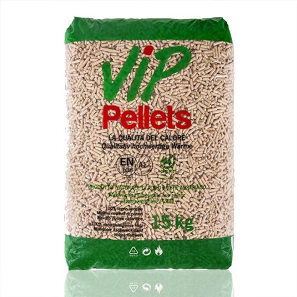 Vip Pellet Palette mit 100 Säcken x 15 kg