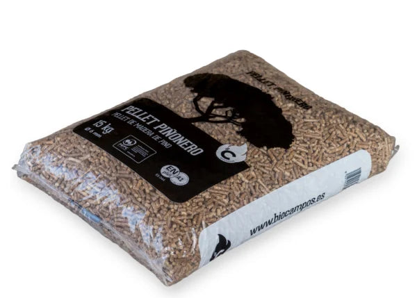 Palette mit 42 Säcken PIÑONERO-Pellets