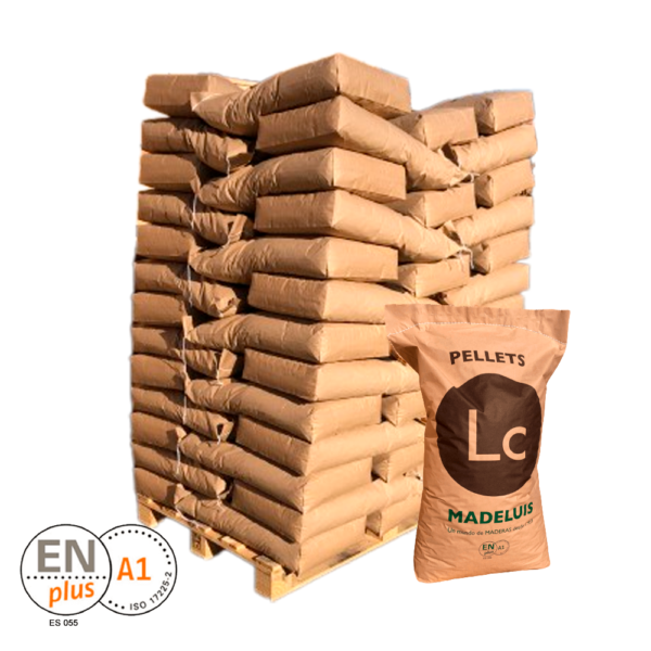 Madeluis Pellets Eco-Pack mit 65 Säcken
